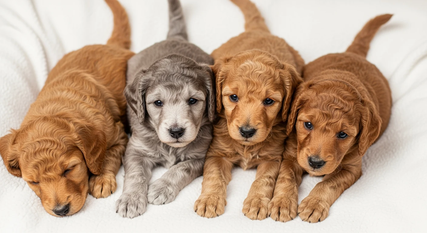 Portée de chiots Caniche Toy